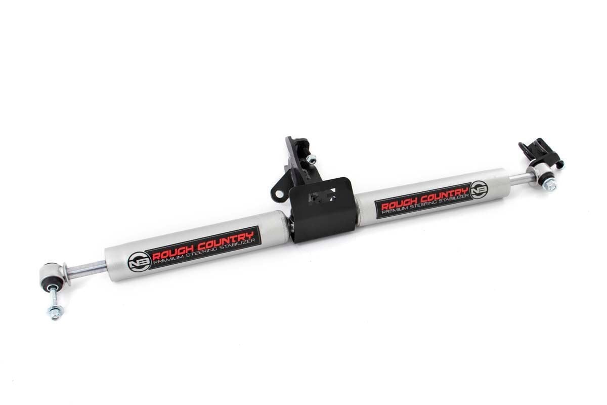 Jeep Grand Cherokee Steering Stabilizer - Dual - Rough Country - N3 - '99-'04